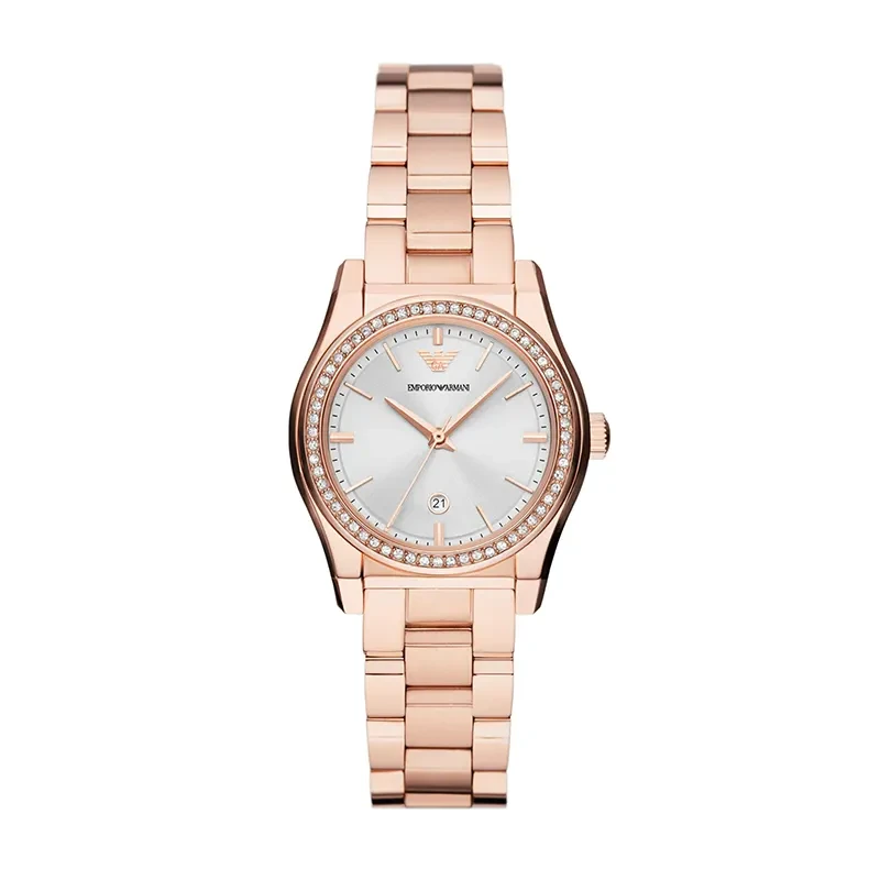 Emporio Armani Federica Silver Dial Ladies Watch- AR11558
